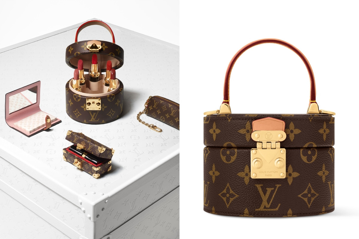 La Beauté迷你化妝盒,可收納多支唇膏。(圖片提供:Louis Vuitton) La Beauté迷你化妝盒,可收納多支唇膏。(圖片提供:Louis Vuitton)