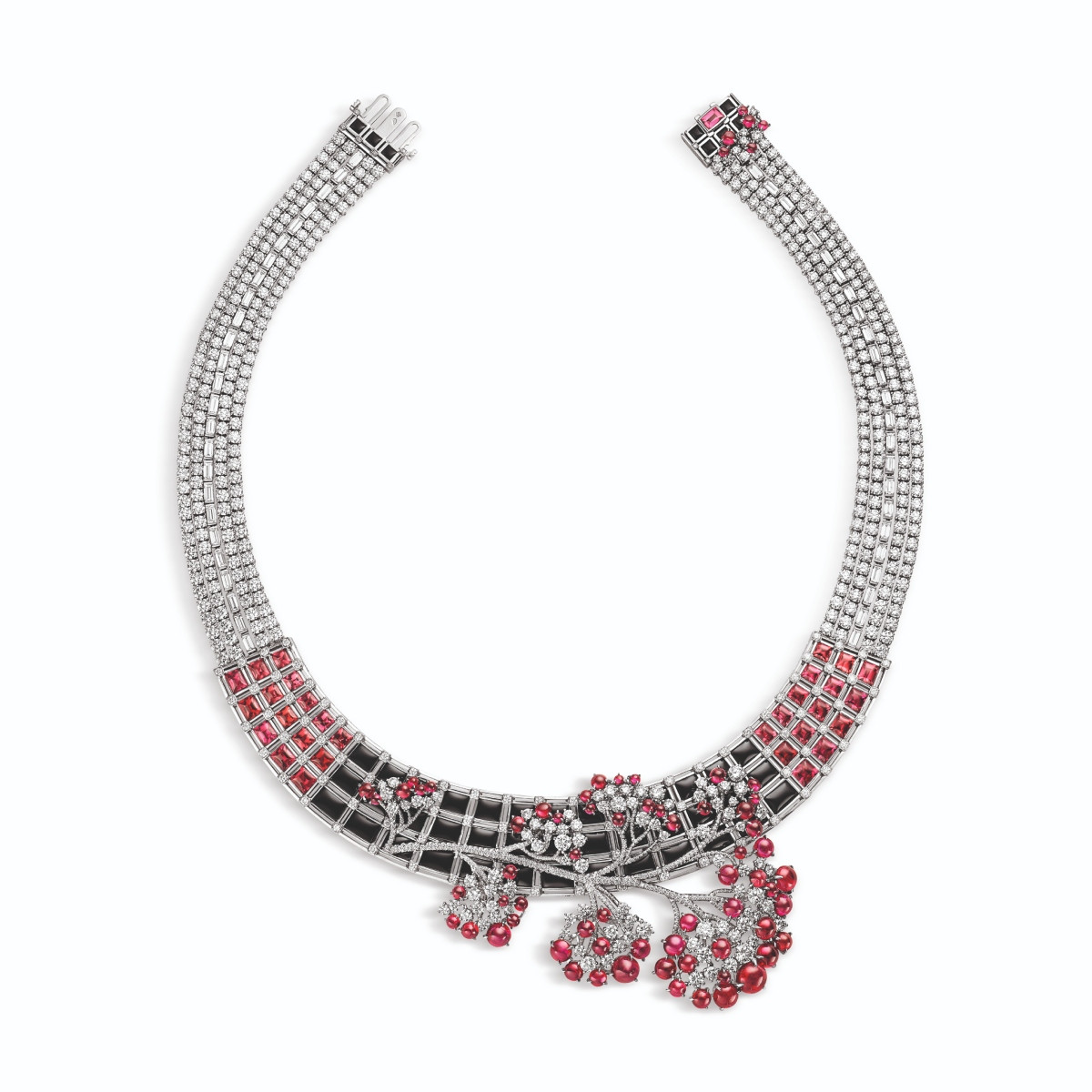 Les Mondes de Chaumet高級珠寶系列Chant du Printemps項鍊。(圖片提供:Chaumet) Les Mondes de Chaumet高級珠寶系列Chant du Printemps項鍊。(圖片提供:Chaumet)