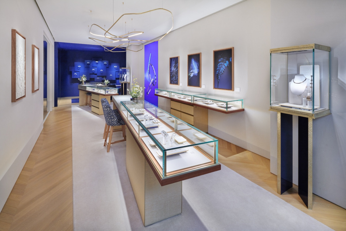 Chaumet東京表參道店內裝。(圖片提供:Chaumet) Chaumet東京表參道店內裝。(圖片提供:Chaumet)