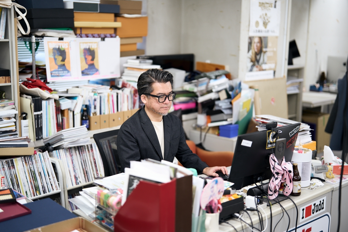 《BRUTUS》總編輯田島朗。(攝影:Tadashi Okouchi) 《BRUTUS》總編輯田島朗。(攝影:Tadashi Okouchi)