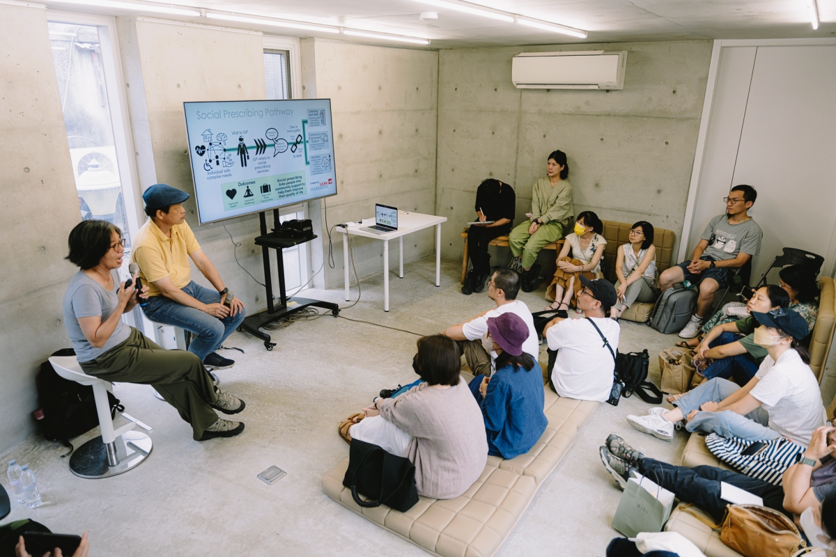 新富有樂市主題講談(圖片提供:新富町文化市場) 新富有樂市主題講談(圖片提供:新富町文化市場)