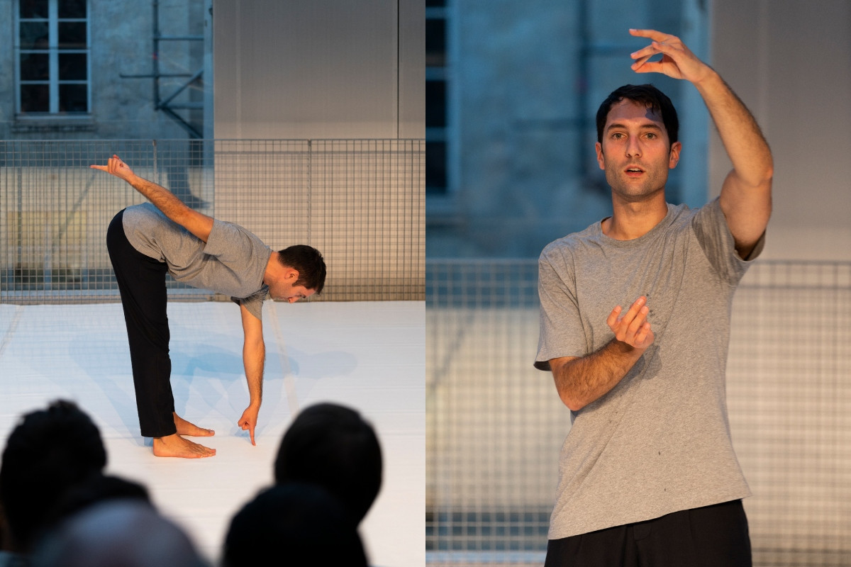《動作以上以上動作》(Mouvement sur mouvement)。(圖片提供:臺北表演藝術中心/攝影:Marc Domage) 《動作以上以上動作》(Mouvement sur mouvement)。(圖片提供:臺北表演藝術中心/攝影:Marc Domage)