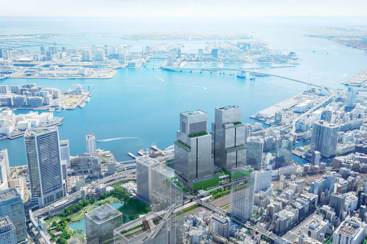 Blue Front Shibaura坐落東京灣岸區;圖為模擬畫面,N塔目前尚未開始興建。(圖片來源:野村不動產) Blue Front Shibaura坐落東京灣岸區;圖為模擬畫面,N塔目前尚未開始興建。(圖片來源:野村不動產)