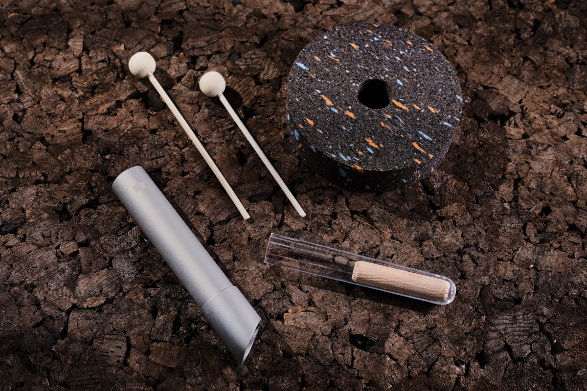 且其所有材質組成皆可拆解、回收再利用。(圖片提供:臺北市立美術館) 且其所有材質組成皆可拆解、回收再利用。(圖片提供:臺北市立美術館)