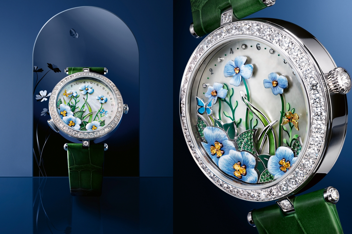 Lady Arpels Brise d’Été腕錶形象圖。(圖片提供:Van Cleef & Arpels) Lady Arpels Brise d’Été腕錶形象圖。(圖片提供:Van Cleef & Arpels)