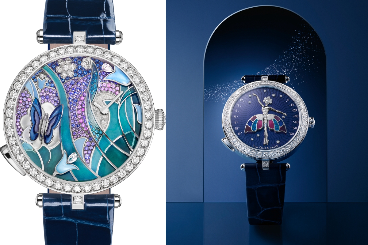 Lady Arpels Papillon Automate腕錶、Lady Arpels Ballerine Enchantée腕錶。(圖片提供:Van Cleef & Arpels) Lady Arpels Papillon Automate腕錶、Lady Arpels Ballerine Enchantée腕錶。(圖片提供:Van Cleef & Arpels)