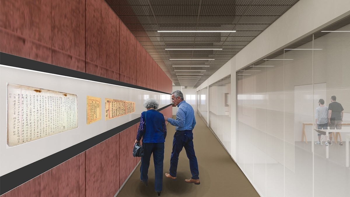 「國家檔案館」在林口！在地紅土地質融入建築外觀，珍貴史料記載台灣數百年發展脈絡