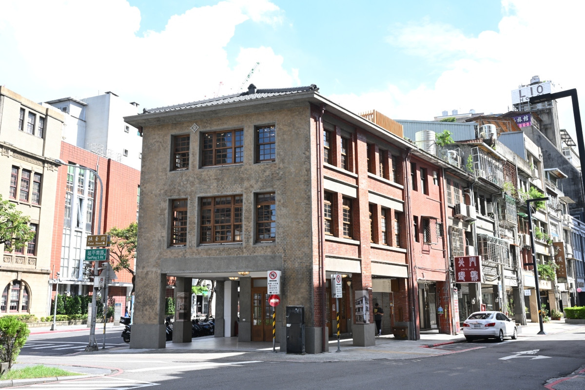 博愛路2號店屋。(圖片提供:台北市都市更新處) 博愛路2號店屋。(圖片提供:台北市都市更新處)