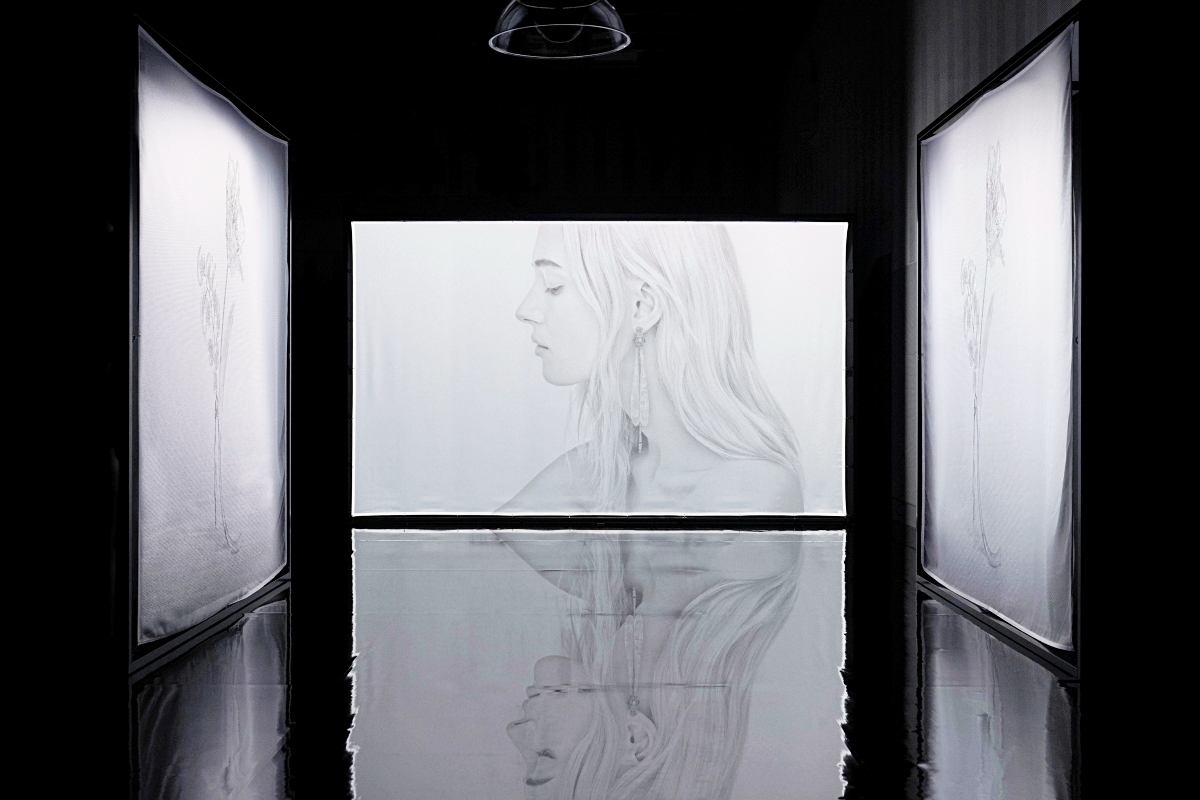寶詩龍「Carte Blanche, Impermanence」東京高級珠寶展。(圖片提供:Boucheron) 寶詩龍「Carte Blanche, Impermanence」東京高級珠寶展。(圖片提供:Boucheron)