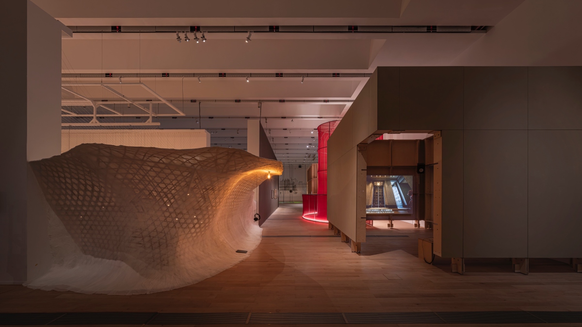 「建築的恐懼與療癒」展場一隅 (圖片提供:新美館) 「建築的恐懼與療癒」展場一隅 (圖片提供:新美館)