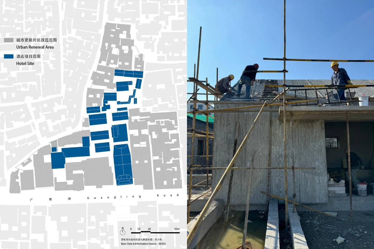 全案由東南大學建築設計研究院有限公司進行城市更新總體規劃,再集結包括B.L.U.E.建築設計事務所在內的專業團隊共創。(圖片提供:B.L.U.E. Architecture Studio) 全案由東南大學建築設計研究院有限公司進行城市更新總體規劃,再集結包括B.L.U.E.建築設計事務所在內的專業團隊共創。(圖片提供:B.L.U.E. Architecture Studio)