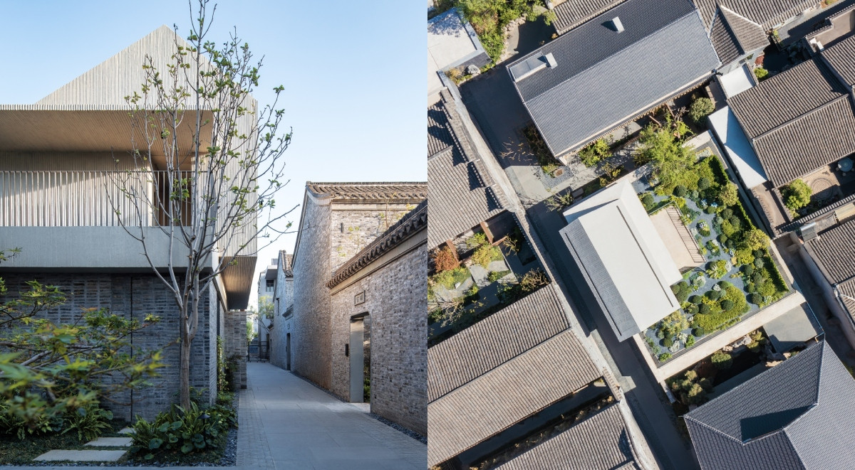 老屋華麗轉身!日本建築事務所B.L.U.E.操刀江蘇園林式酒店:木構X竹模混凝土,「揚州有熊」以亭臺樓閣重現古城風韻 老屋華麗轉身!日本建築事務所B.L.U.E.操刀江蘇園林式酒店:木構X竹模混凝土,「揚州有熊」以亭臺樓閣重現古城風韻