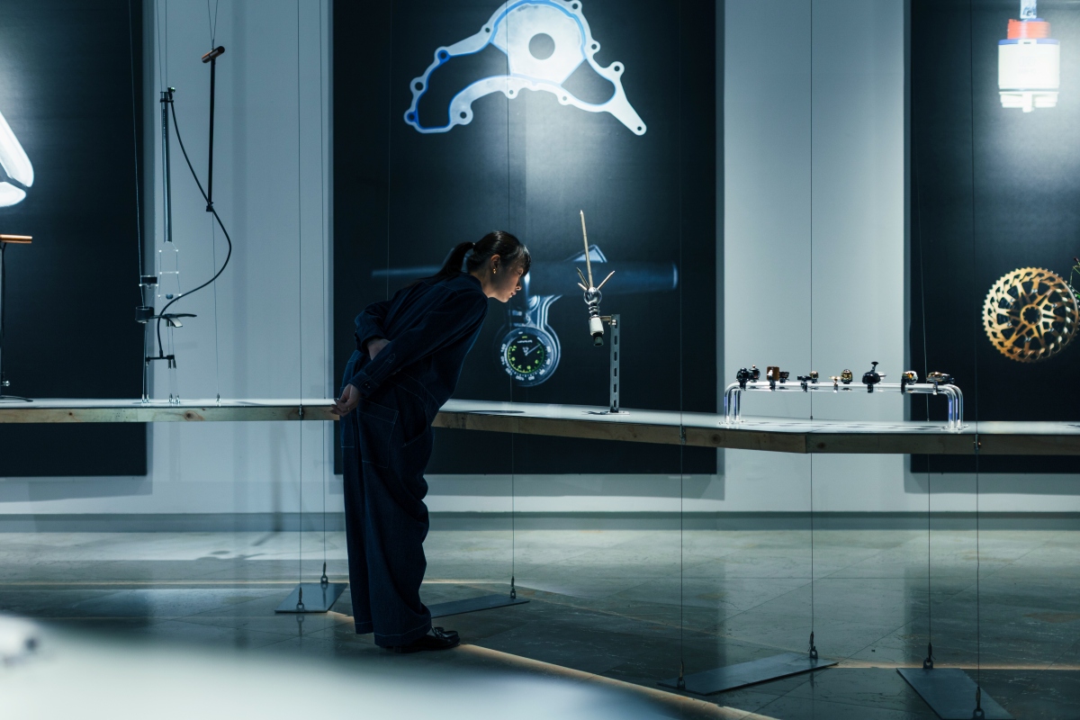 八角輸送帶（圖片提供：中間研究室）