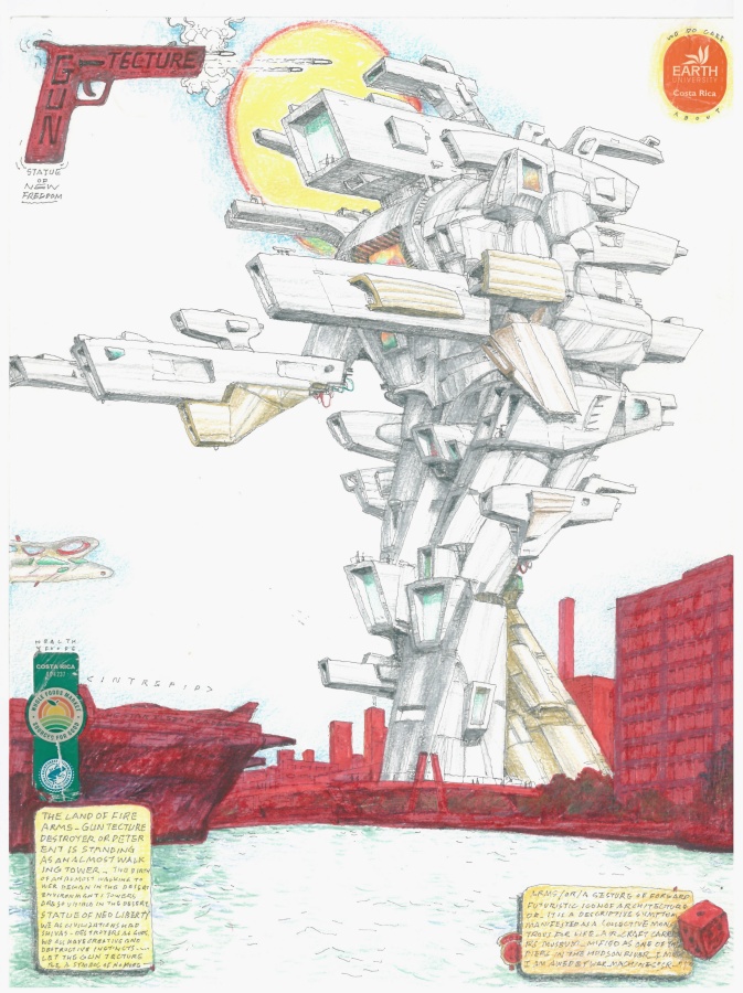 〈Statue of New Freedom〉,2022年。(圖片提供:Moonbalsso) 〈Statue of New Freedom〉,2022年。(圖片提供:Moonbalsso)