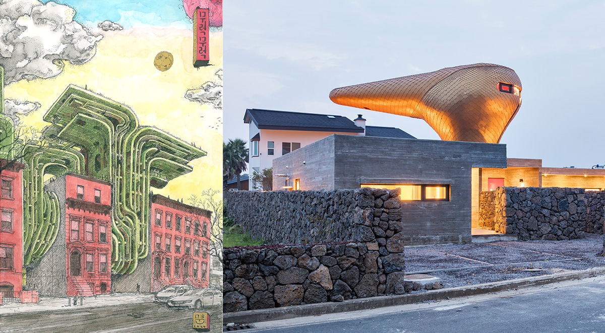 從「太空鴨」、牛角、棒棒糖屋到杜拜世博韓國館:專訪韓國建築師Moon Hoon的狂想建築遊戲 從「太空鴨」、牛角、棒棒糖屋到杜拜世博韓國館:專訪韓國建築師Moon Hoon的狂想建築遊戲
