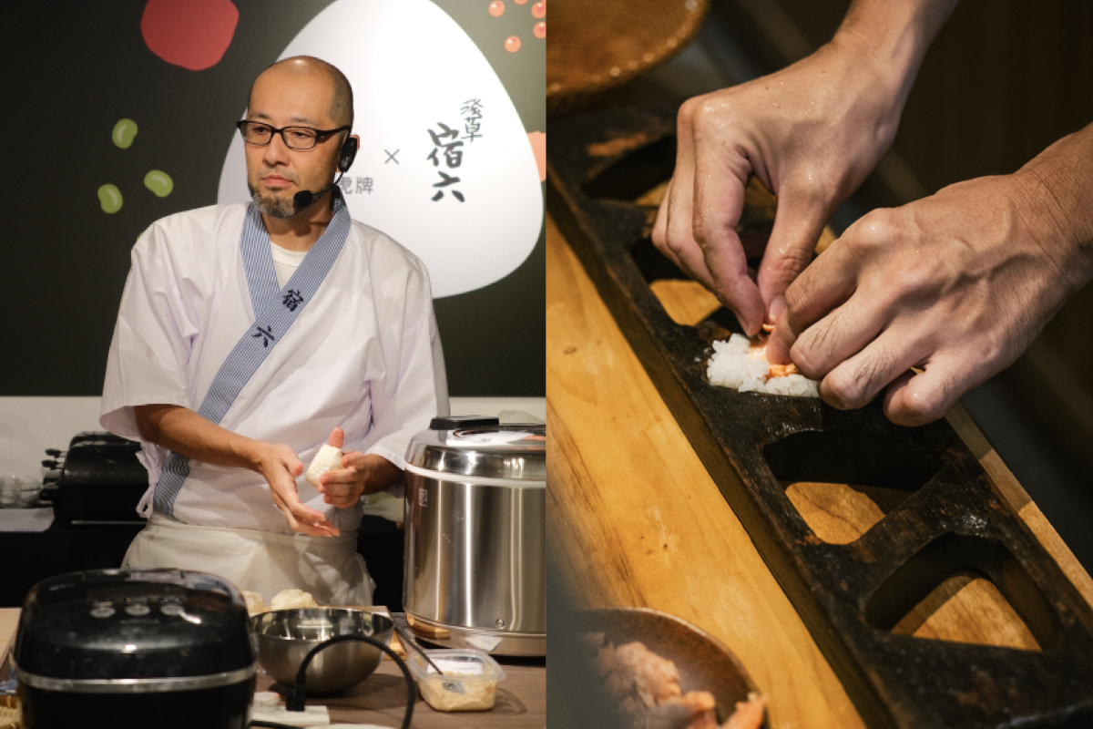 東京70年老字號「淺草宿六飯糰」登台快閃!米其林必比登認證美味 東京70年老字號「淺草宿六飯糰」登台快閃!米其林必比登認證美味