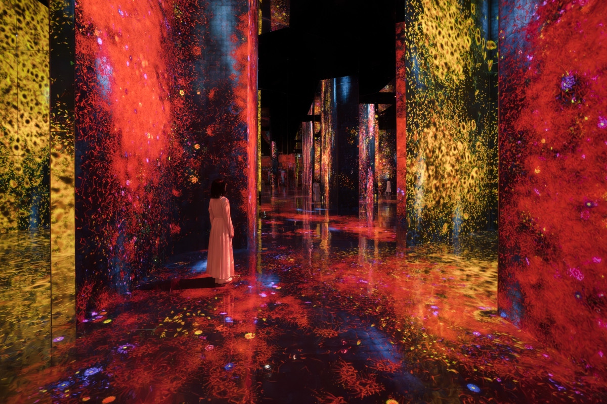teamLab甫於京都揭幕最新常設館「teamLab Biovortex Kyoto」,以多件日本首發新作及過去代表作的重新演繹,再次帶來撼動人心的沉浸式體驗。(圖片提供:teamLab Biovortex Kyoto, Kyoto © teamLab) teamLab甫於京都揭幕最新常設館「teamLab Biovortex Kyoto」,以多件日本首發新作及過去代表作的重新演繹,再次帶來撼動人心的沉浸式體驗。(圖片提供:teamLab Biovortex Kyoto, Kyoto © teamLab)