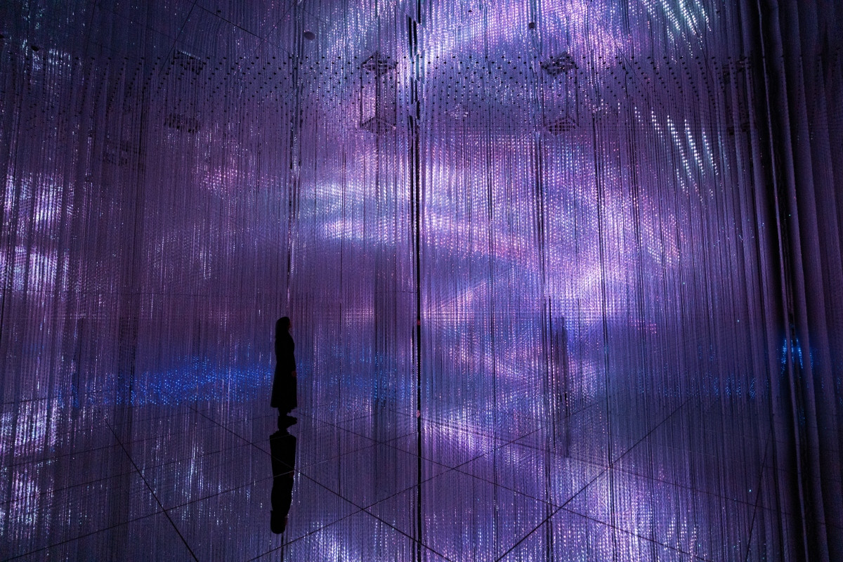 《Infinite Crystal World》。(圖片提供:teamLab Biovortex Kyoto, Kyoto © teamLab) 《Infinite Crystal World》。(圖片提供:teamLab Biovortex Kyoto, Kyoto © teamLab)