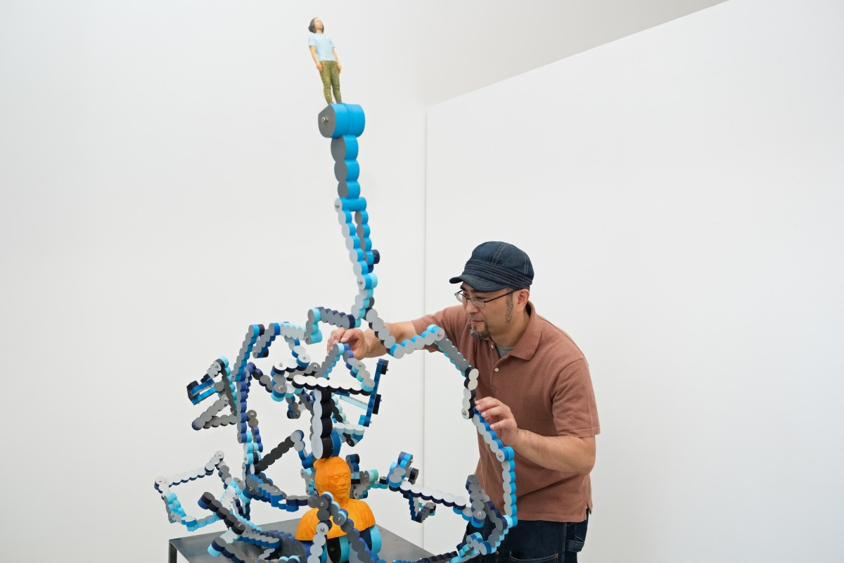泉啓司創作意在形塑「心像」而非復刻「肖像」。(圖片提供:Hiro Hiro Art Space) 泉啓司創作意在形塑「心像」而非復刻「肖像」。(圖片提供:Hiro Hiro Art Space)