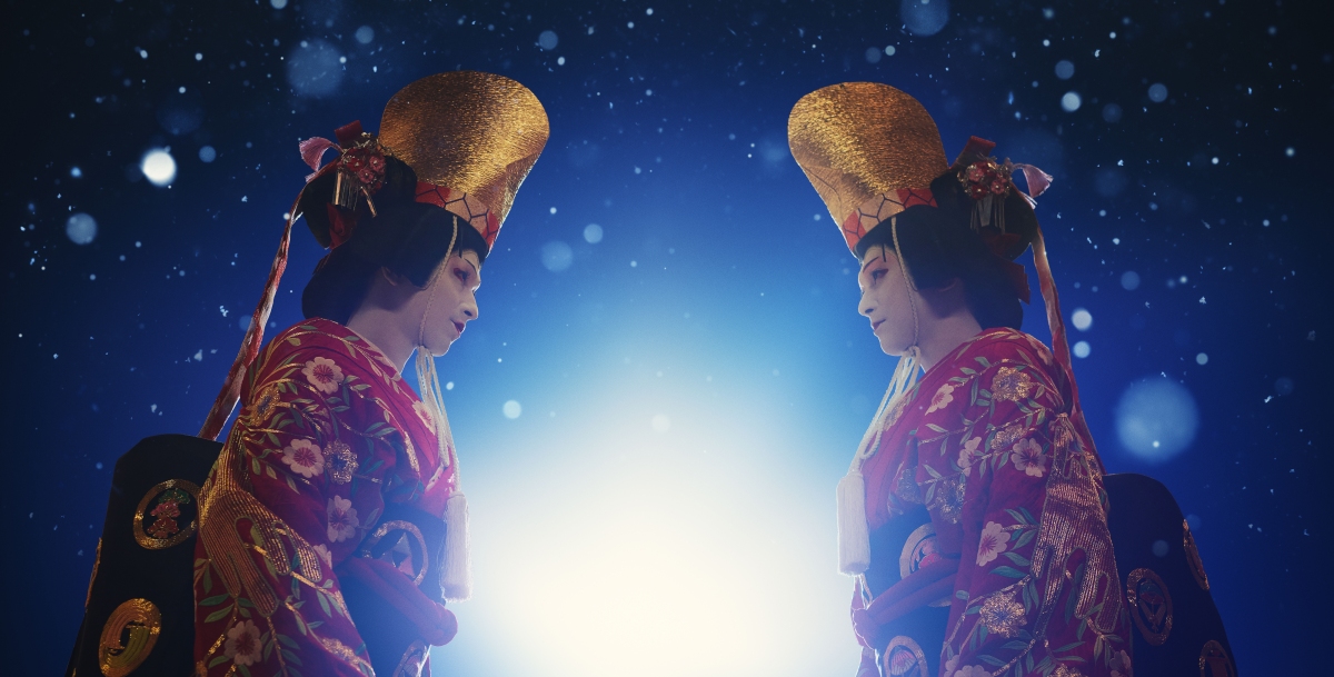 《國寶》描寫黑道出身的喜久雄、歌舞伎名門俊介，血脈迥異的兩人在求藝路上的競爭與羈絆。（圖片提供：©SHUICHI YOSHIDA/ASP ©2025 