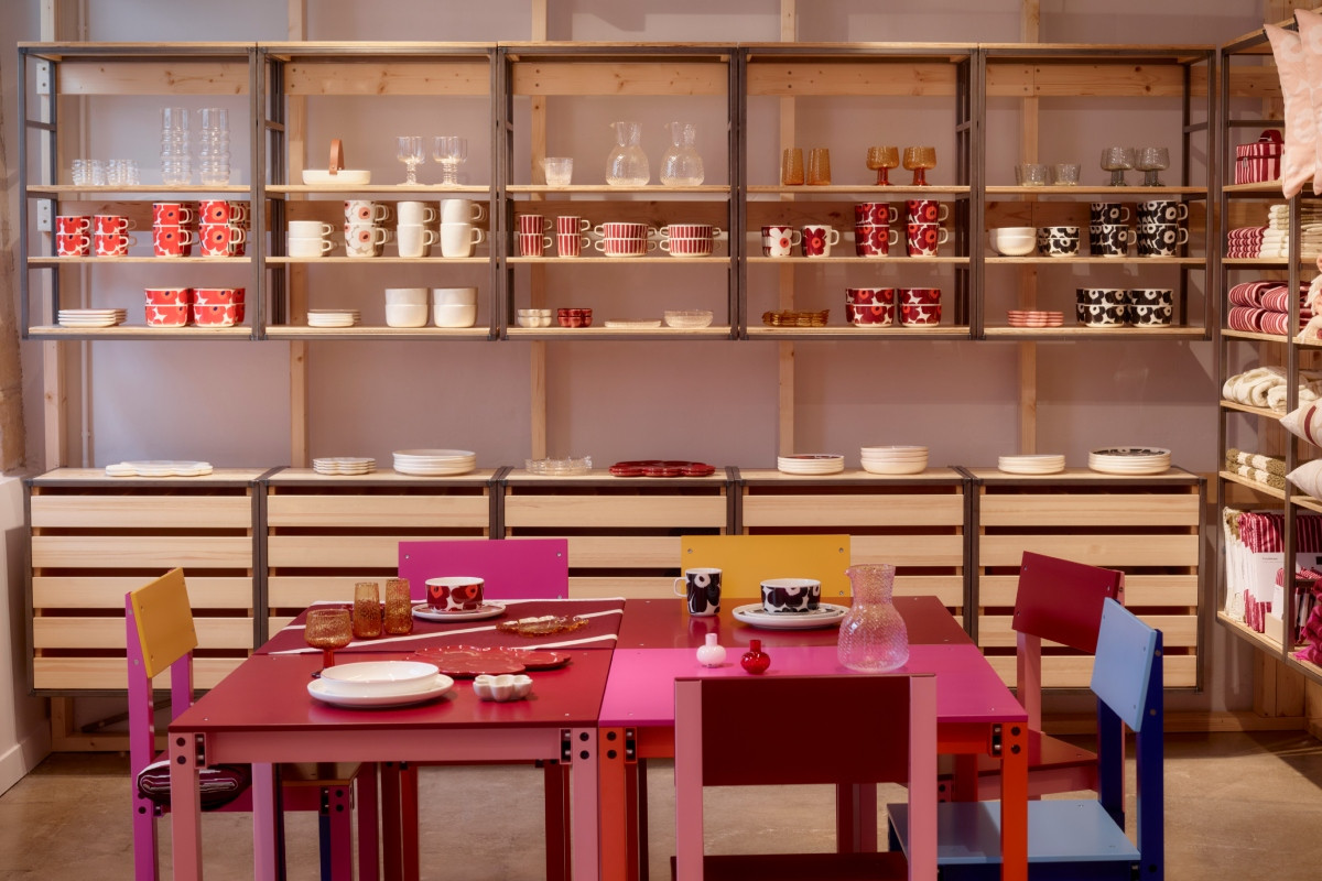 餐廳區。(圖片提供:Marimekko/攝影:Mikael Niemi) 餐廳區。(圖片提供:Marimekko/攝影:Mikael Niemi)