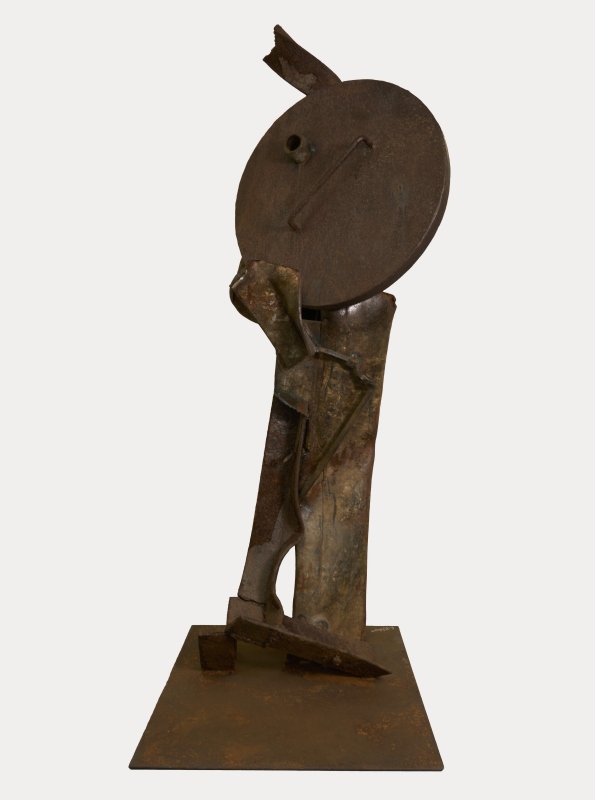 陳庭詩《要塞》2001，雕塑，61 x 60 x 152.4 cm。註：圖片為本次展覽展出作品。（圖片提供：臺中市立美術館）