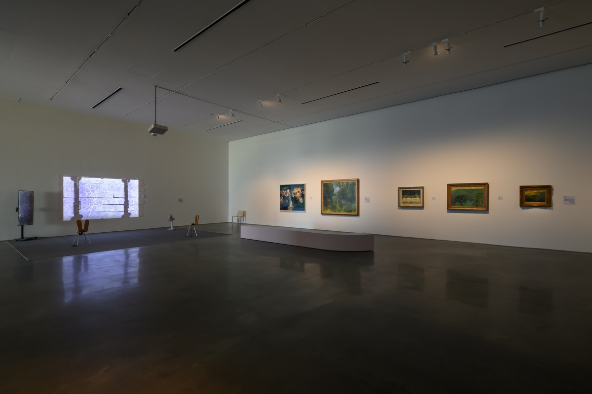 〈萬物初聲〉展間（圖片提供：中美館，攝影：ANPIS FOTO 王世邦）