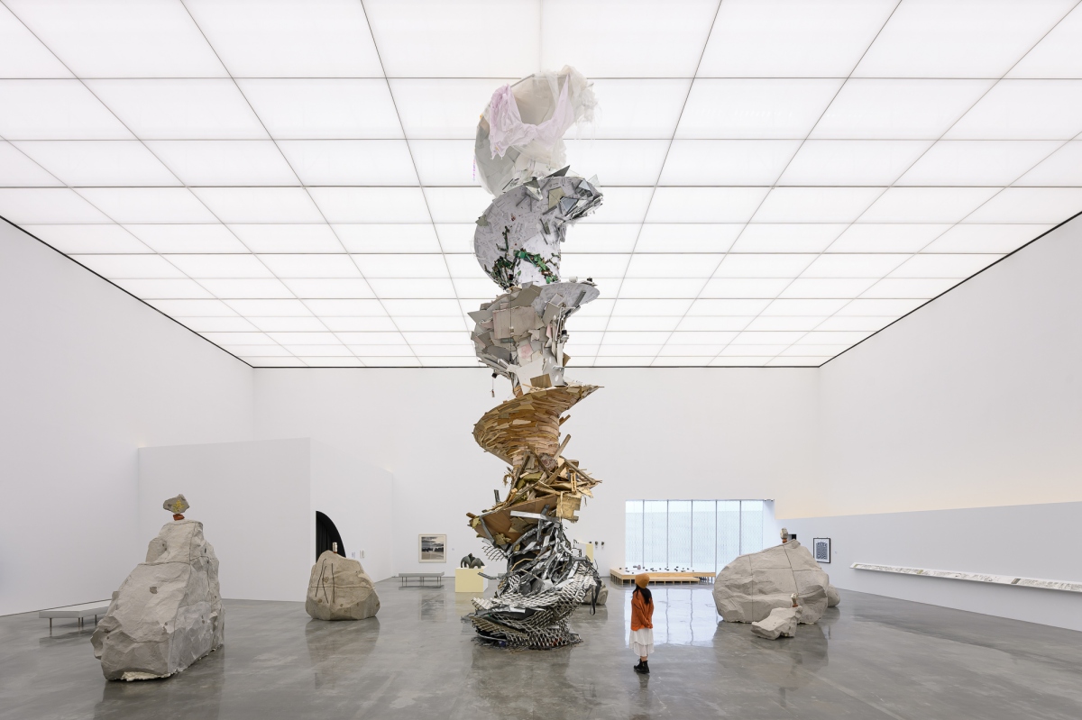 〈摺疊的風景〉展間（圖片提供：中美館，攝影：ANPIS FOTO 王世邦）