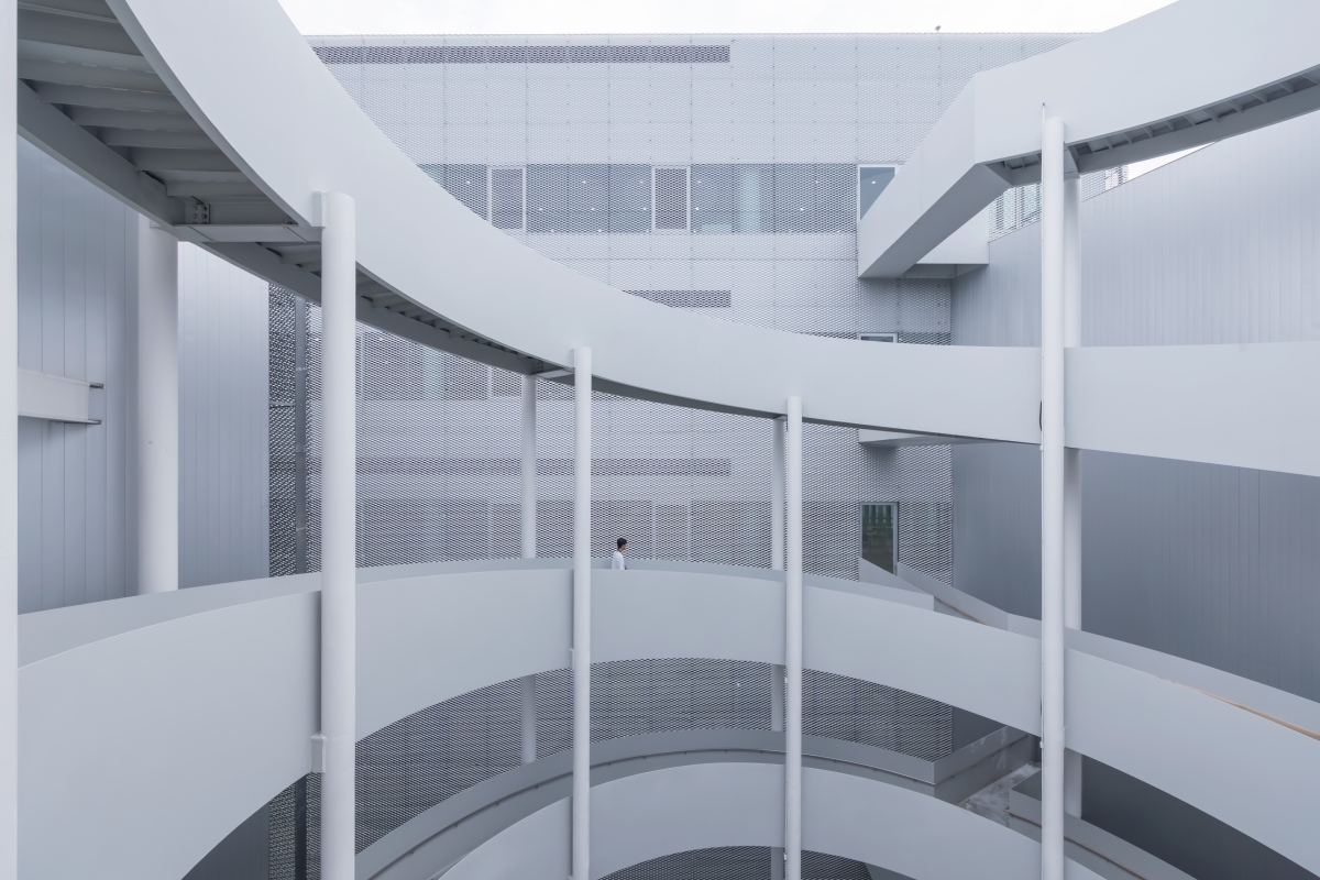 綠美圖逃生梯（圖片提供：中美館，攝影：Iwan Baan）