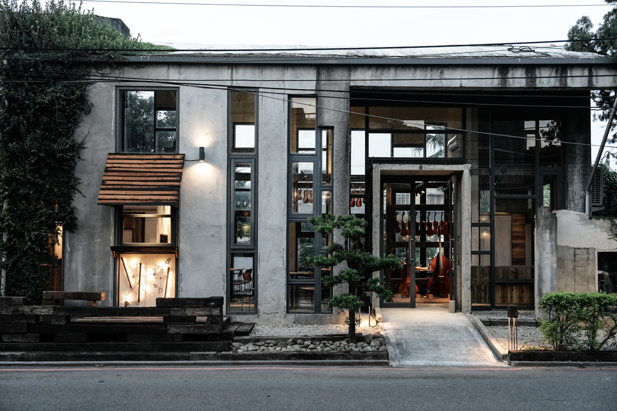 新竹親愛愛樂園區「大用食光」餐廳以回收材料構築！音樂與永續理念交織