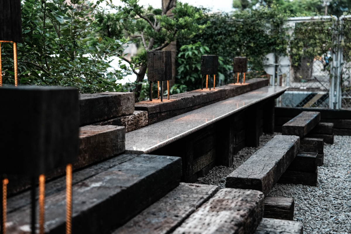 新竹親愛愛樂園區「大用食光」餐廳以回收材料構築！音樂與永續理念交織