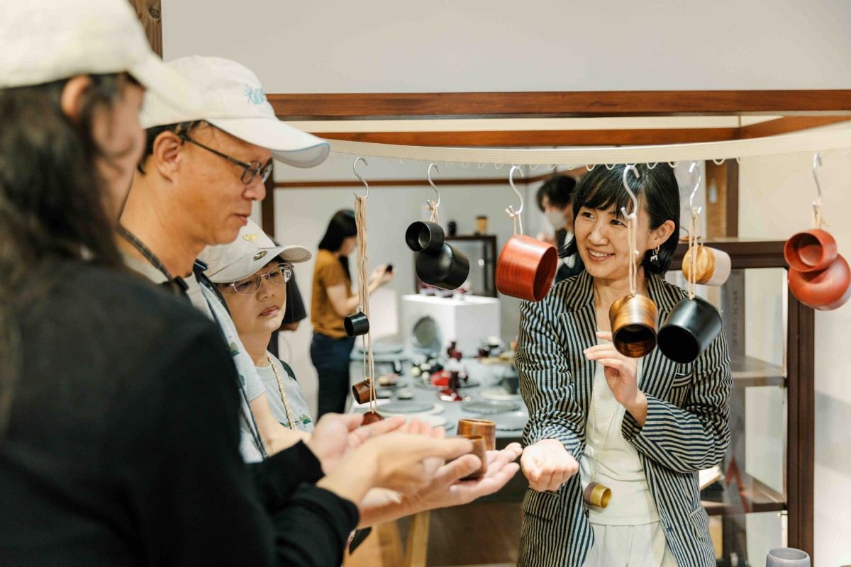 【必訪亮點】日本最輕木材「會津桐」耐燃燒、收縮率低，且在調節濕度上有優異表現，被指定為國寶級文化遺產的儲物盒材料。（圖片提供：大溪工藝週）