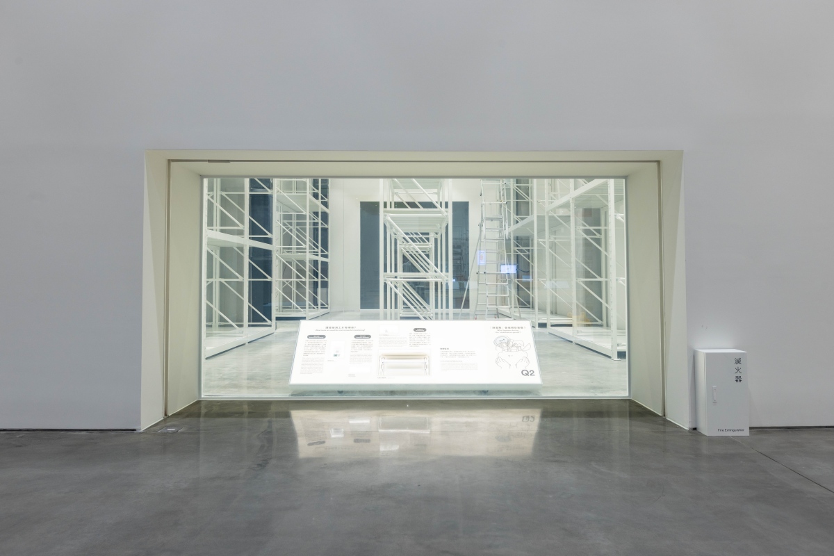 可視性庫房。（圖片提供：臺中市立美術館）