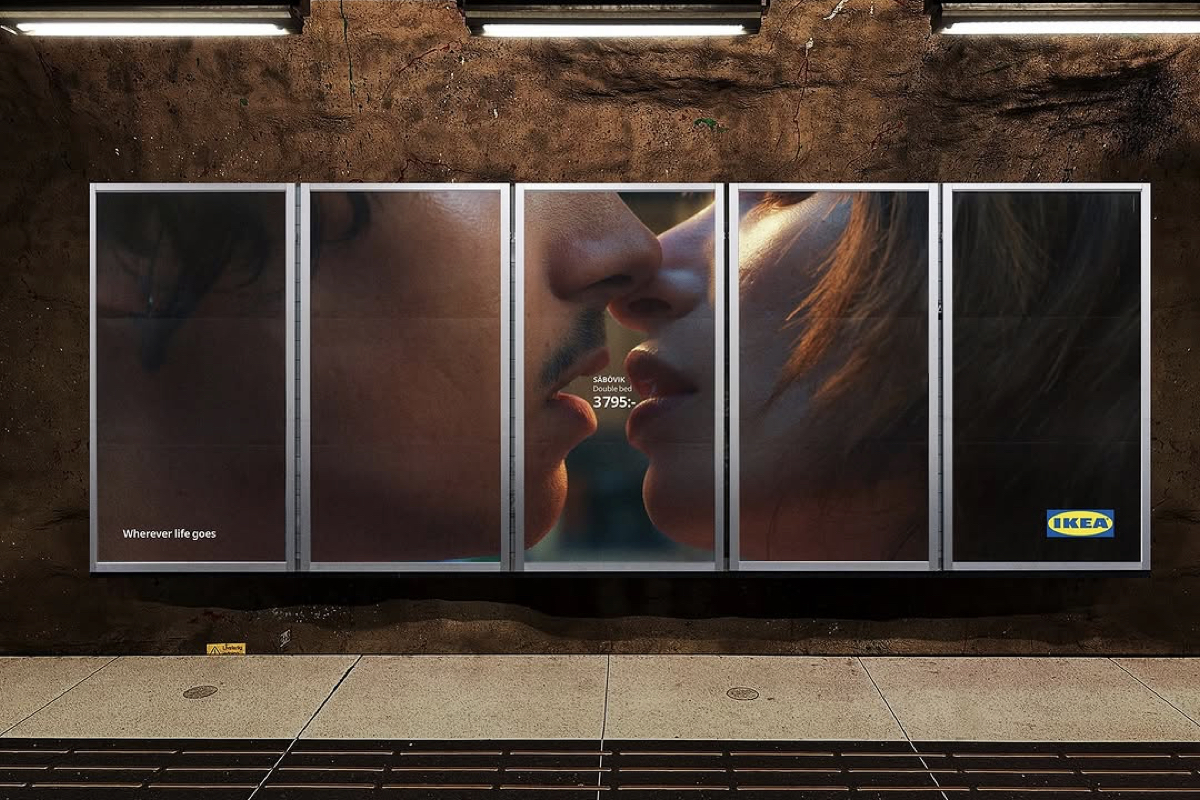 IKEA廣告「Wherever Life Goes」用吻戲、淚眼畫面讓顧客買單！產品不入鏡卻很有存在感的創意策略