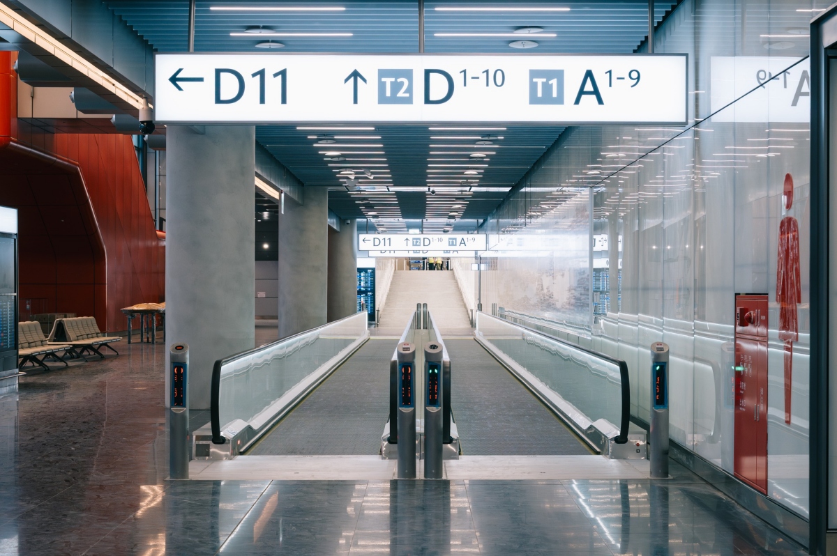 桃園機長第三航廈 北登機廊廳空間（圖片來源：交通部長 陳世凱FB）