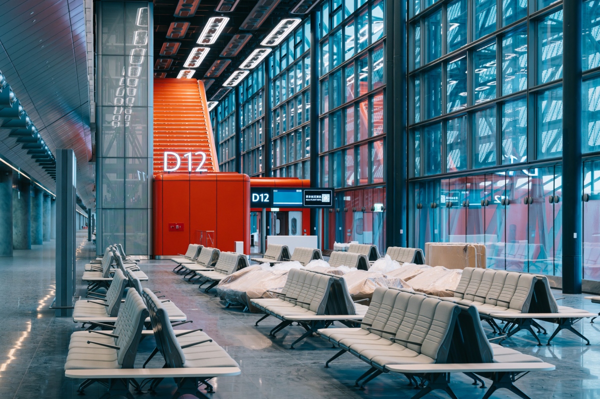 桃園機長第三航廈 北登機廊廳空間（圖片來源：交通部長 陳世凱FB）