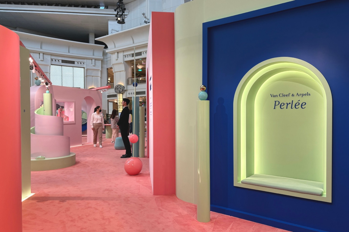 此趟沉浸式體驗使觀者在大展玩心的同時，也能全然感受品牌完美結合珠寶藝術與當代創意的作品特色。（圖片提供：Ning Chi）