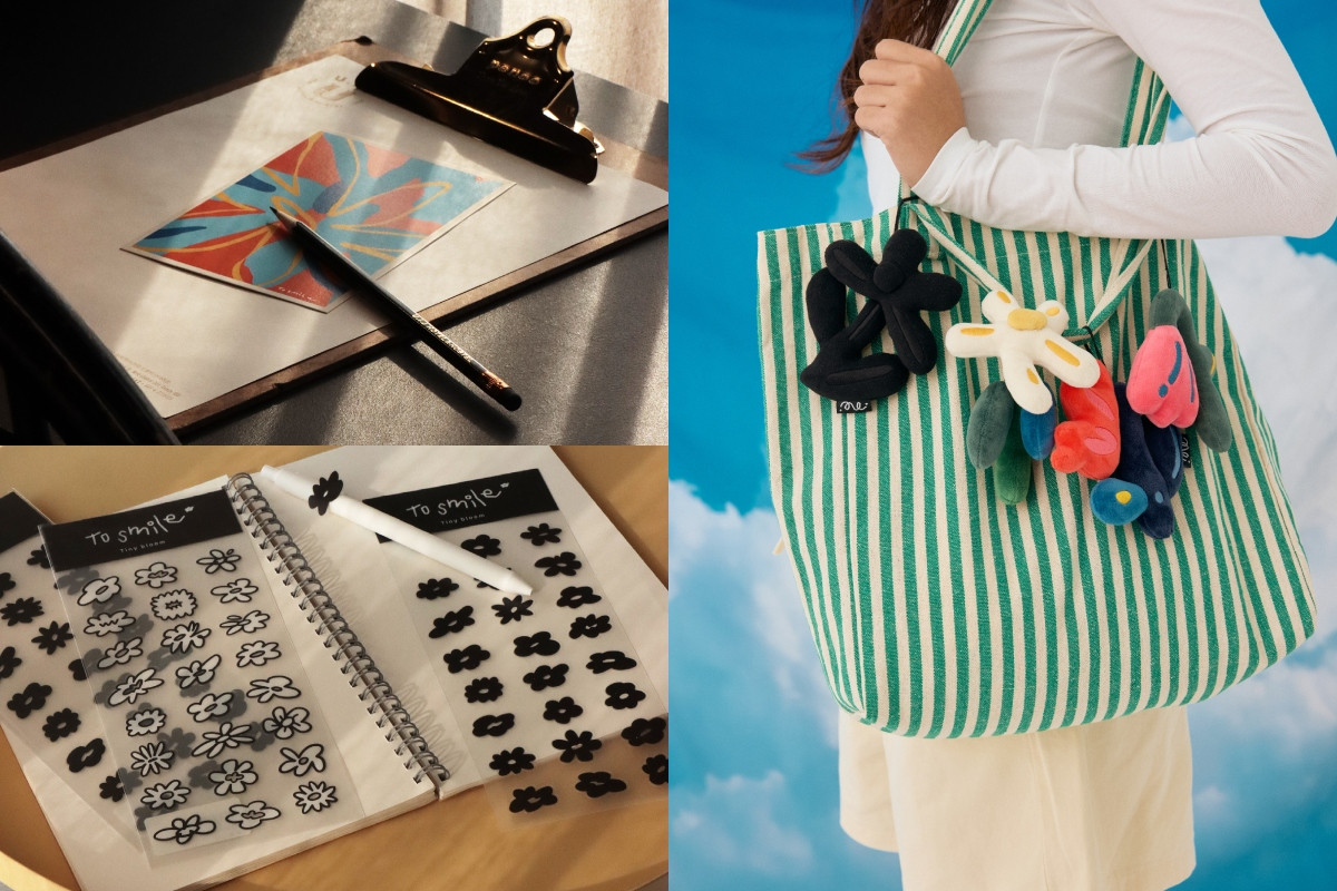 【展覽周邊】明信片（左上）、貼紙（左下）、玩偶（右）。（圖片提供：U.I.J Hotel & Hostel）