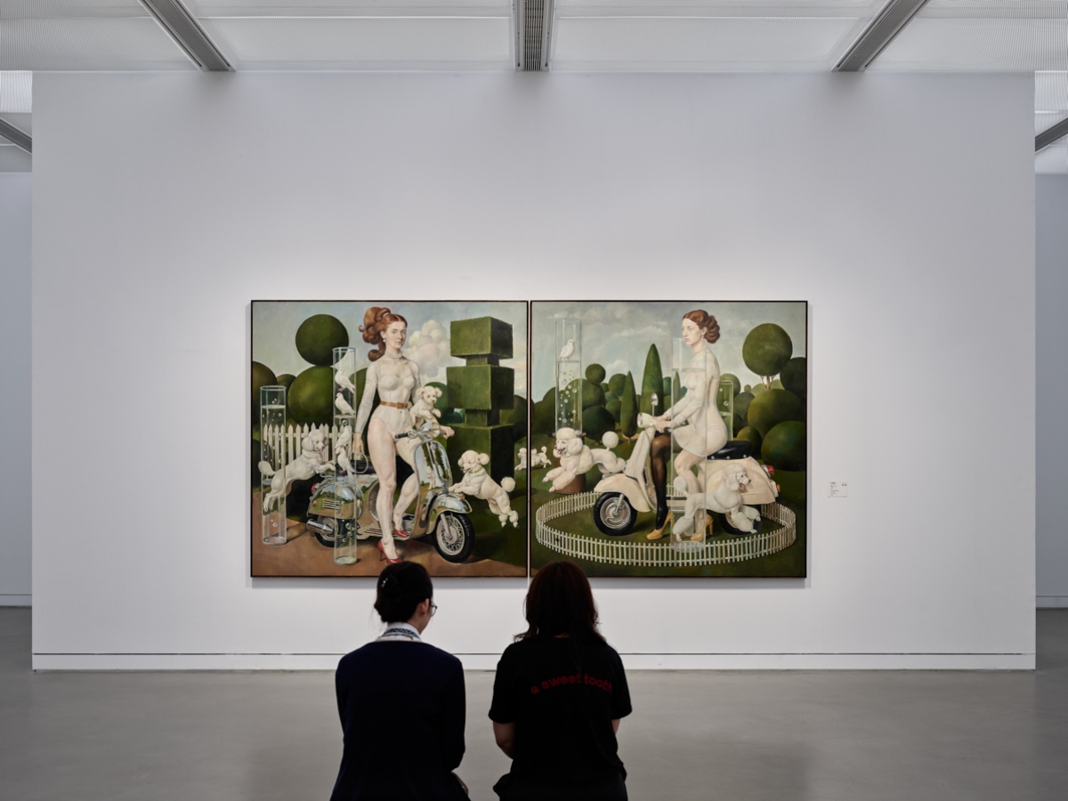 馮．沃爾夫以台灣為靈感，特別創作的展覽同名作品〈花園堡壘〉首度展出。（圖片提供：高美館、Photo by Studio Millspace）