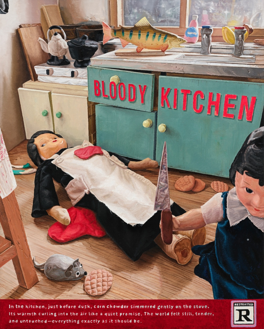 〈血腥廚房（Bloody Kitchen）〉。（圖片提供：伊日生活）
