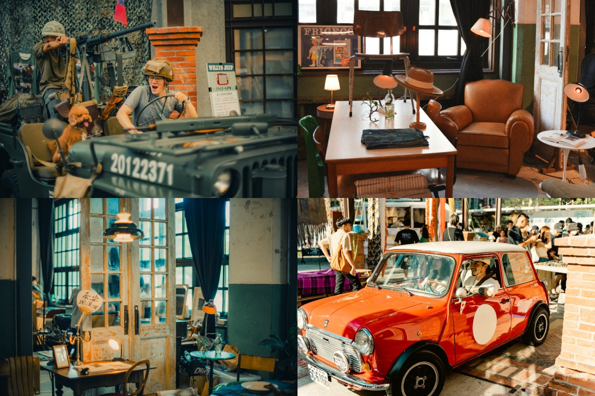 集結台日港俄共約200組職人，2025年度大場展出內容涵蓋古董家具、古書字畫、古著軍品乃至經典老車等數十萬件珍品。（圖片提供：台北蚤之市）