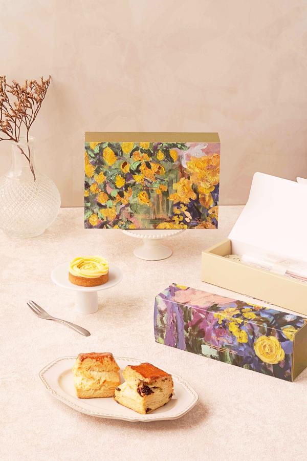 creammm.t檸檬塔與司康禮盒。（圖片提供：creammm.t）