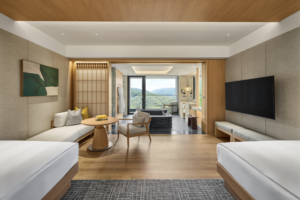 新北金山「北海溫泉洲際酒店」設計亮點！朱銘《太極》雕塑、北海岸山海景觀融入空間