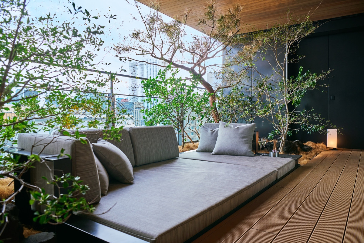 客房庭園中的傳統植栽亦含蘊日本美學，並為住宿體驗注入四季流轉的靈動感受。（圖片提供：FUFU Japan）