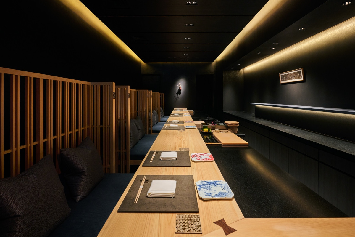 板前壽司餐廳「壽司 GINGA」僅設8席。（圖片提供：FUFU Japan）