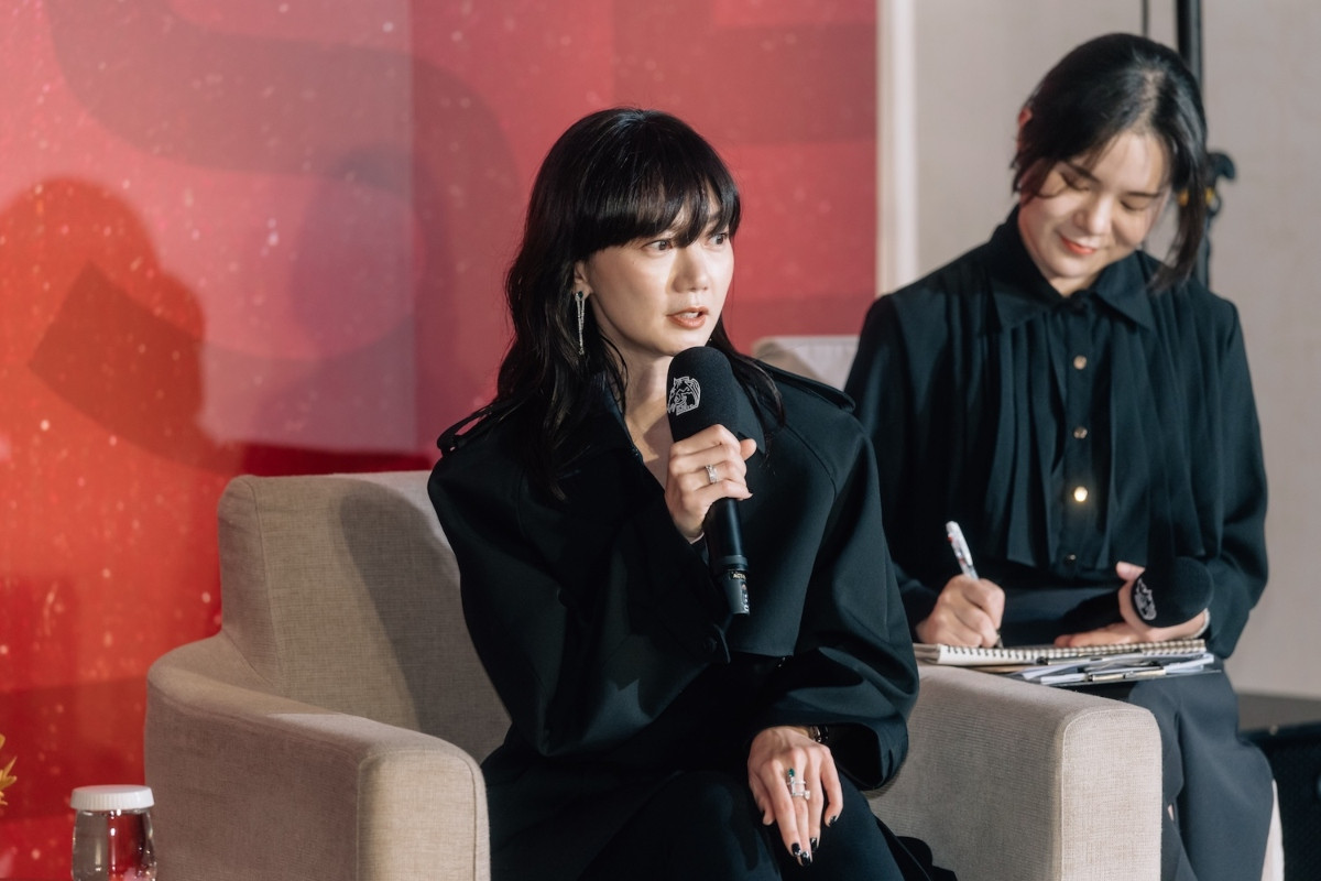 裴斗娜指出OTT是大勢所趨，但她身為影人能盡力讓電影更好。（圖片提供：金馬影展）