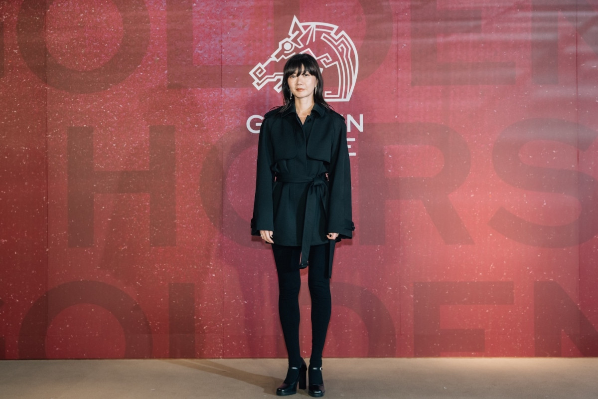 有別於電影中散發的強大氣場，裴斗娜自揭容易在眾人面前感到害羞。（圖片提供：金馬影展）