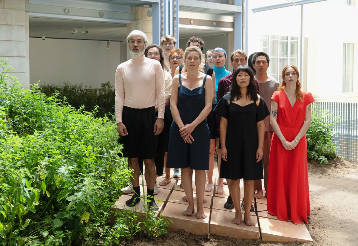 示意：〈The Mutes〉，2022，法國Lafayette Anticipations展覽現場。（攝影：Marc Domage）