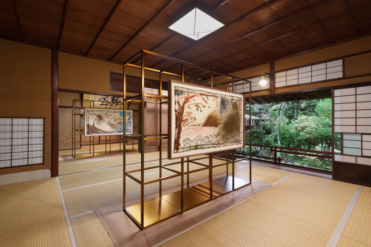 Isabella Ducrot個展《Incongruous》於廣誠院的展出一景。（攝影：Mitsuru Wakabayashi、圖片提供：Courtesy the Artist and Sadie Coles HQ, London）