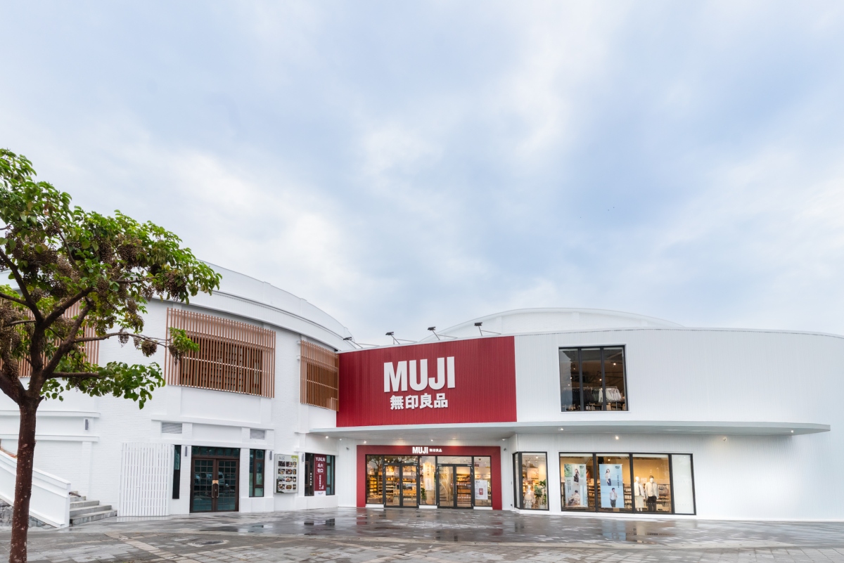 MUJI無印良品斗六門市由原「斗六社口旅客服務中心」改建而成。（圖片提供：無印良品）